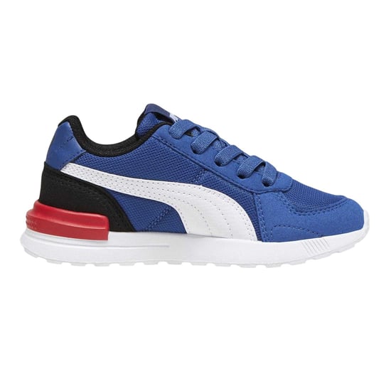 Puma Graviton Mesh Trainers voor kinderen/Kinderen (Blauw/Zwart/Wit) - Image 1