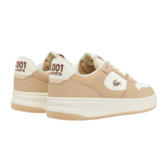 Lacoste Dames/Dames L001 Leren Trainers (Bruin) - Image 2