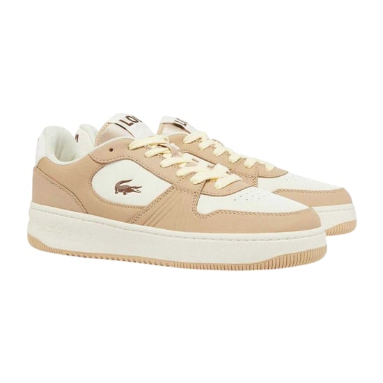 Lacoste Dames/Dames L001 Leren Trainers (Bruin) - Image 5