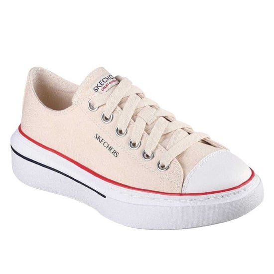 Skechers Dames/Dames Cordova Canvas Platform Trainers (Gebroken wit) - Image 2