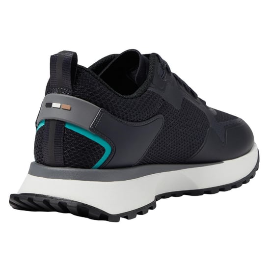 Boss Heren Jonah Reflecterende Mesh Sportschoenen (Donkerblauw) - Image 2
