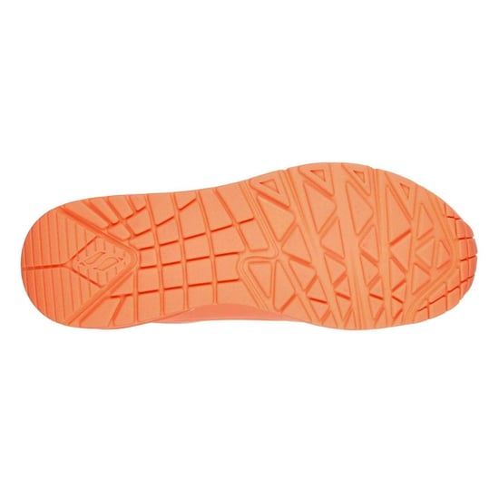 Skechers Vrouwen/dames Uno Stand On Air Trainers (Oranje) - Image 4