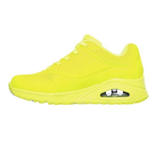 Skechers Vrouwen/dames Uno Stand On Air Trainers (Neon geel) - Image 2
