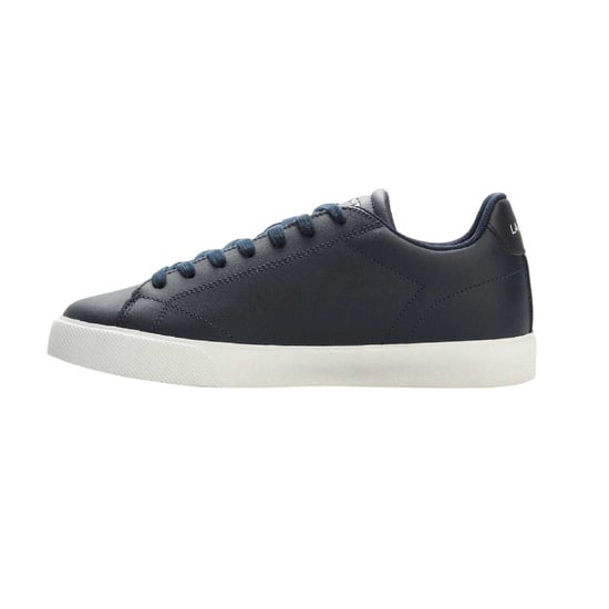 Lacoste Heren Lerond Set Croc Leather Flat Trainers (Marine / Wit) - Image 3