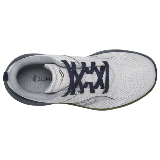 Saucony Gerecyclede PET-trainers met kinderlogo (Grijsblauw) - Image 4