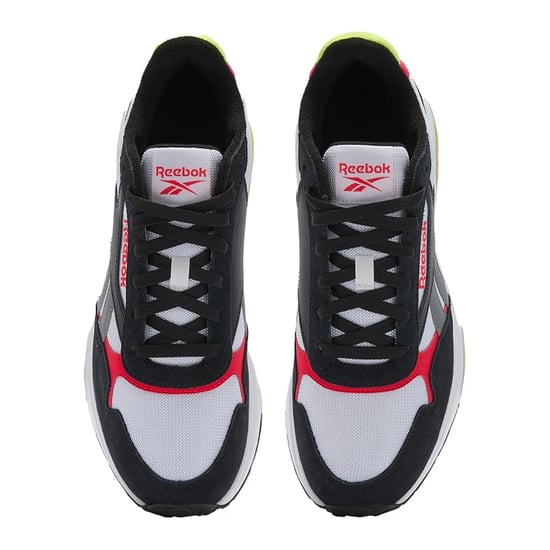 Reebok Childrens/Kids Glide DMX Suede Trainers (White/Black) - Image 4