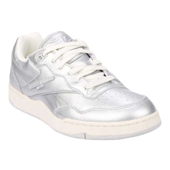 Reebok Heren BB 4000 II sneakers van metallic leer (Zilver) - Image 4