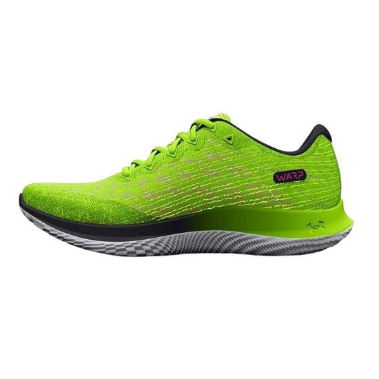 Under Armour Volwassen uniseks Flow Velociti Wind 2 Trainers (Groen) - Image 2