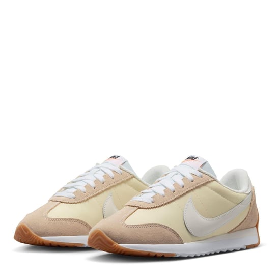 Nike Dames/Dames Waffle Debut Suede Wedge Trainers (Gebroken wit/gom) - Image 3