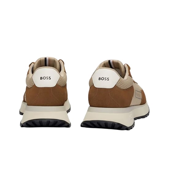 Boss Heren Jonah Suède Trainers (Bruin) - Image 2