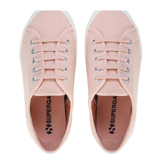 Superga Kinderen/Kinderen 2725 Canvas Trainers (Roze Blos) - Image 4