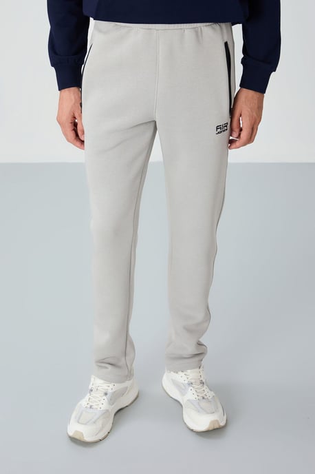 Heren Regular Fit Fleece Joggingbroek - Image 3