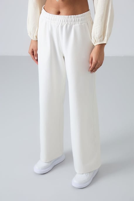 Wijdgesneden Sweatsbroek met Trekkoord - Image 2