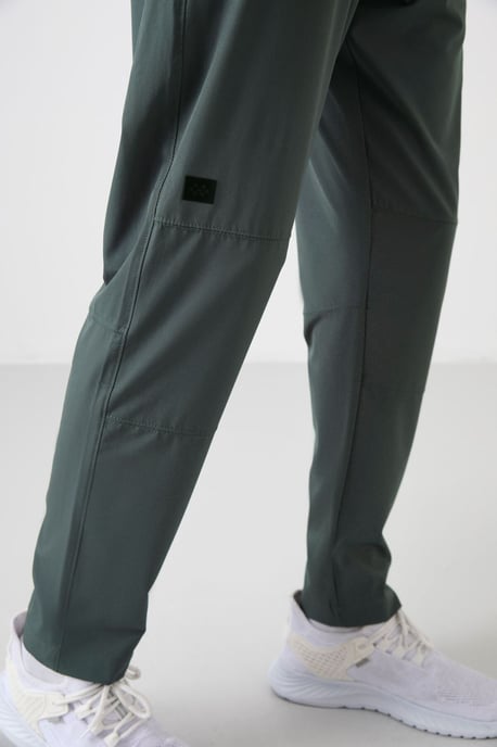 Heren Effen Sweatpants met Elastische Tailleband - Image 4