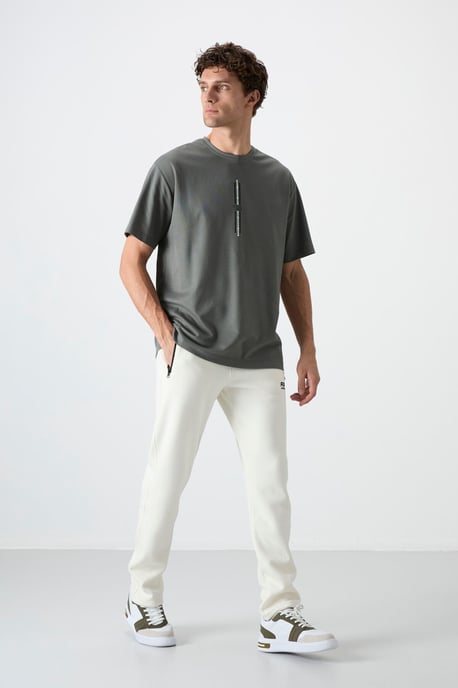 Heren Regular Fit Fleece Broek - Image 2