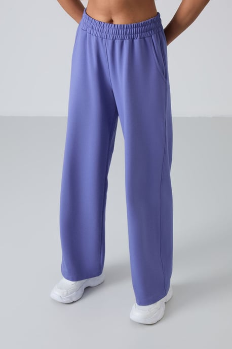 Wijd-Legging Sweatpants met Elastische Taille - Image 4