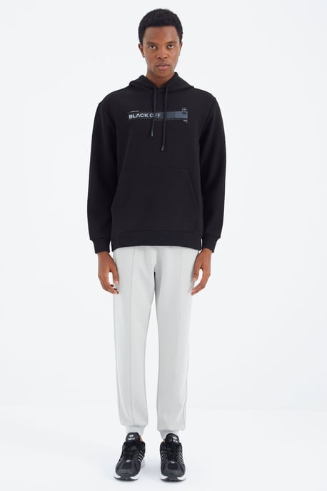 Heren Regular-Fit 3-Thread Fleece Joggingbroek - Image 1