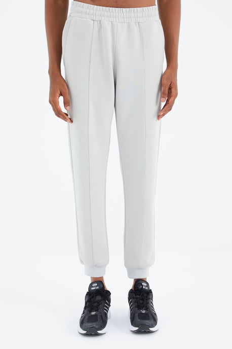 Heren Regular-Fit 3-Thread Fleece Joggingbroek - Image 2