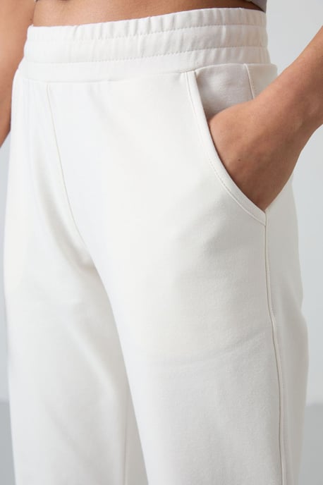 Dames Straight-Leg Fleece Joggingbroek - Image 3