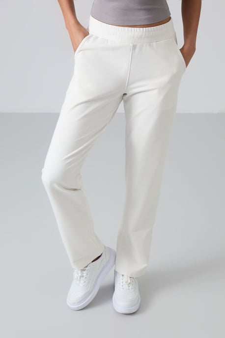 Dames Straight-Leg Fleece Joggingbroek - Image 4