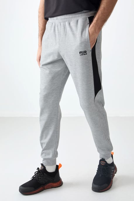 Heren Regular-fit Fleece Joggingbroek - Image 1