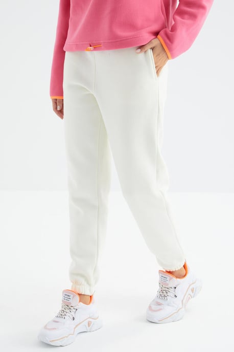 Dames Hoge Taille Fleece Joggingbroek - Image 2