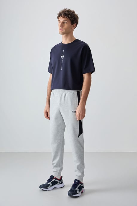 Heren Regular-fit Fleece Joggingbroek - Image 1