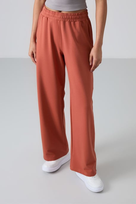 Brede Leggen Joggingbroek met Elastische Taille - Image 4