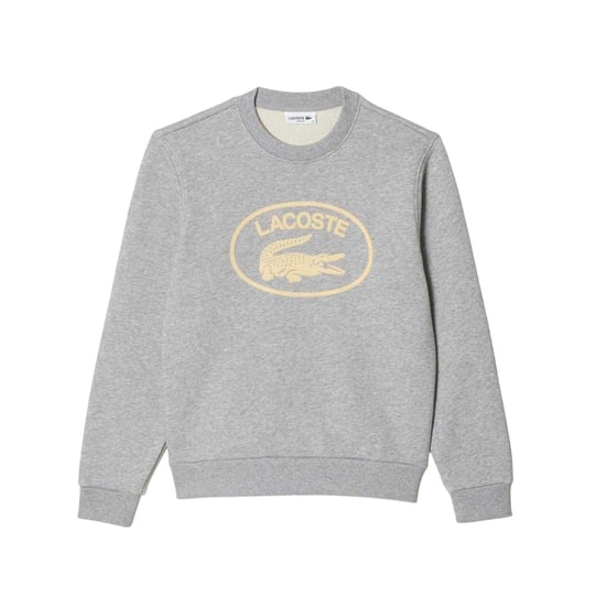 Lacoste Dames/Dames Biologisch Katoenen Los Fit Sweatshirt (Grijs) - Image 2