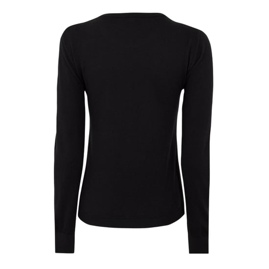 Diesel Womens/Ladies Fine Knit Ribbed Sweatshirt (Black) - Image 3