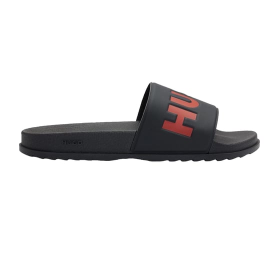 Hugo Heren-slippers met open teen (Zwart) - Image 1