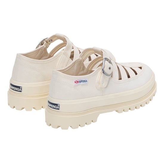 Superga Dames/Dames 3541 Alpina Gurkha Vissers Sandalen (Gebroken wit) - Image 2