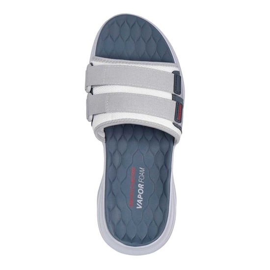 Skechers Heren Vapor Foam Platte Sport Sandalen (Grijs/Kool) - Image 4