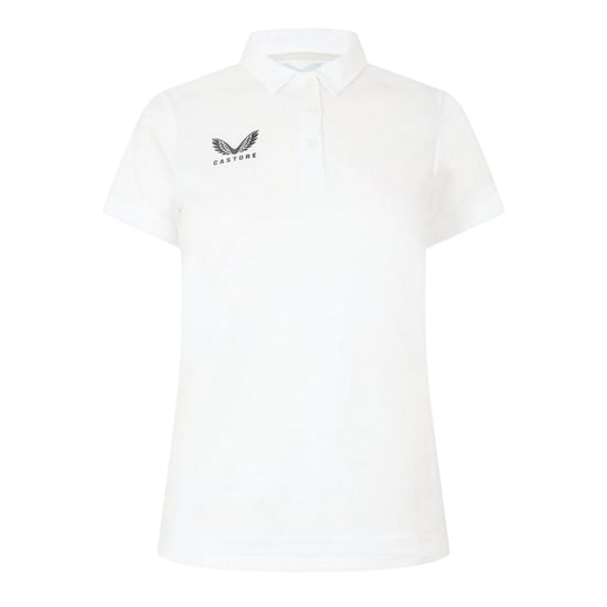 Castore Dames/Dames Logo Travel Poloshirt (Briljant wit) - Image 1