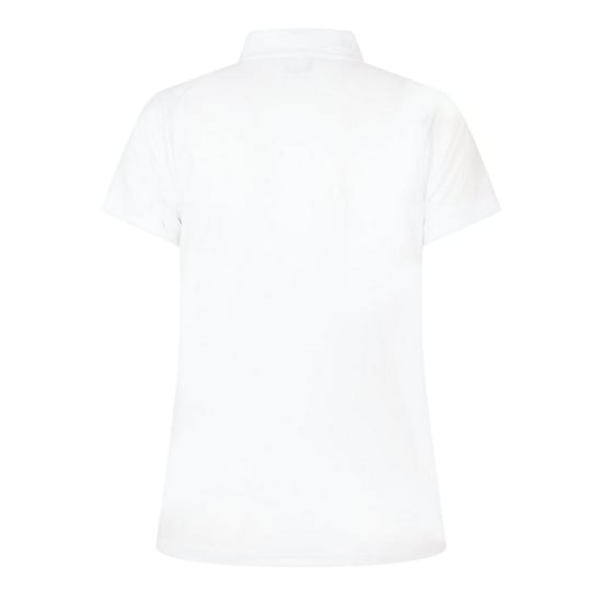 Castore Dames/Dames Logo Travel Poloshirt (Briljant wit) - Image 2