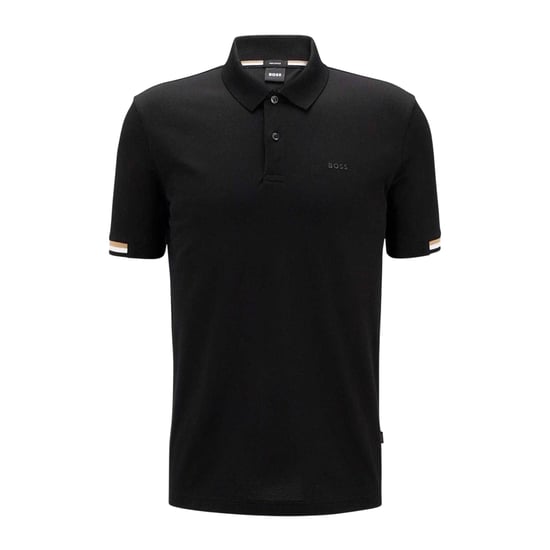 Boss Heren Parlay 147 Poloshirt (Zwart) - Image 2