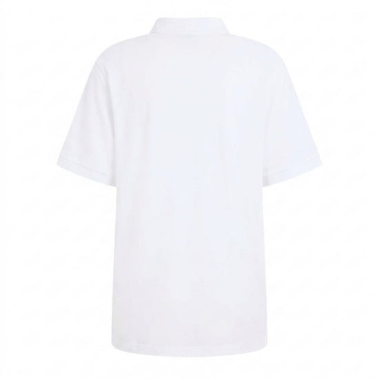 Nike Heren Team Club Marl Poloshirt (Wit) - Image 2