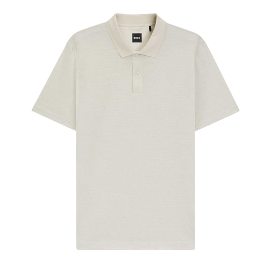 Boss Heren Regular Poloshirt (Wit) - Image 1