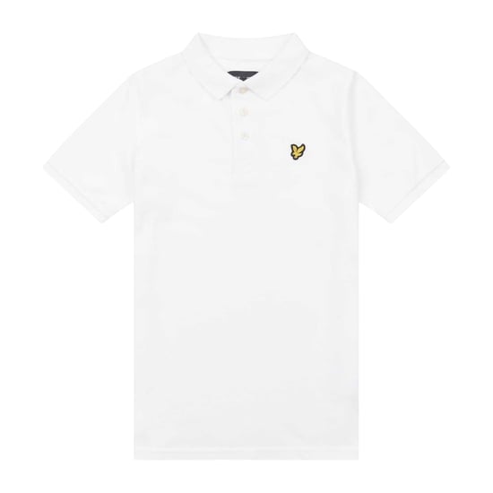 Lyle & Scott Klassiek poloshirt voor kinderen (Helder wit) - Image 1