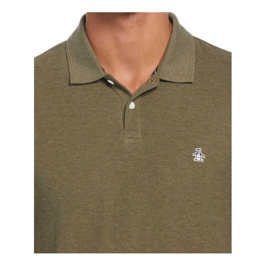 Original Penguin Heren Slim Poloshirt (Stoffige Olijf) - Image 3