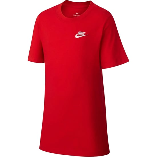 Nike Kinderen Futura Klassiek Logo Regular T-shirt (Rood/Wit) - Image 2