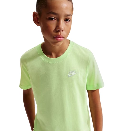 Nike Kinderen Futura Klassiek Logo Regular T-shirt (Kalk) - Image 1