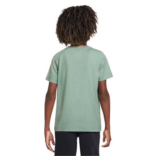 Nike Kinderen/Kinderen Sportswear Logo Katoenen T-Shirt (Groen) - Image 2