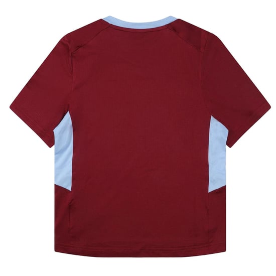 Castore Kinder/Kids 22/23 Aston Villa FC Wedstrijd thuistrui (Rood) - Image 2