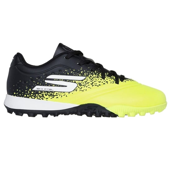 Skechers Heren Razor Snug Fit Kunstgras Voetbalschoenen (Geel/zwart) - Image 1