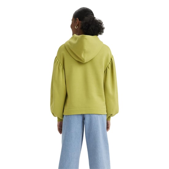 Levis Dames/Dames Relaxed Fit Ballon Mouw Hoodie (Mos) - Image 3