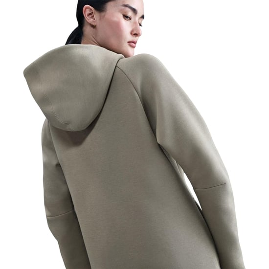 Nike Dames/Dames Windrunner Tech Fleece Full Zip Hoodie (Zwart) - Image 2