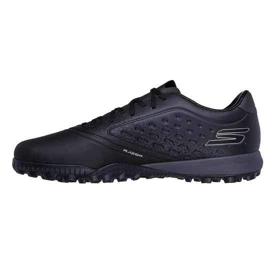 Skechers Heren Razor Snug Fit Kunstgras Voetbalschoenen (Zwart/Zilver) - Image 2