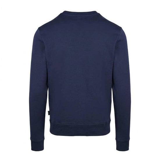 Aquascutum Heren Sweatshirt met geribde kraag (Marine) - Image 2