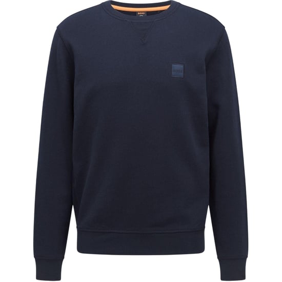 Boss Heren Westart Premium Katoenen Sweatshirt met Crew Hals (Marine) - Image 1